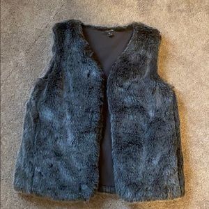 Eddie Bauer Faux Fur Vest
